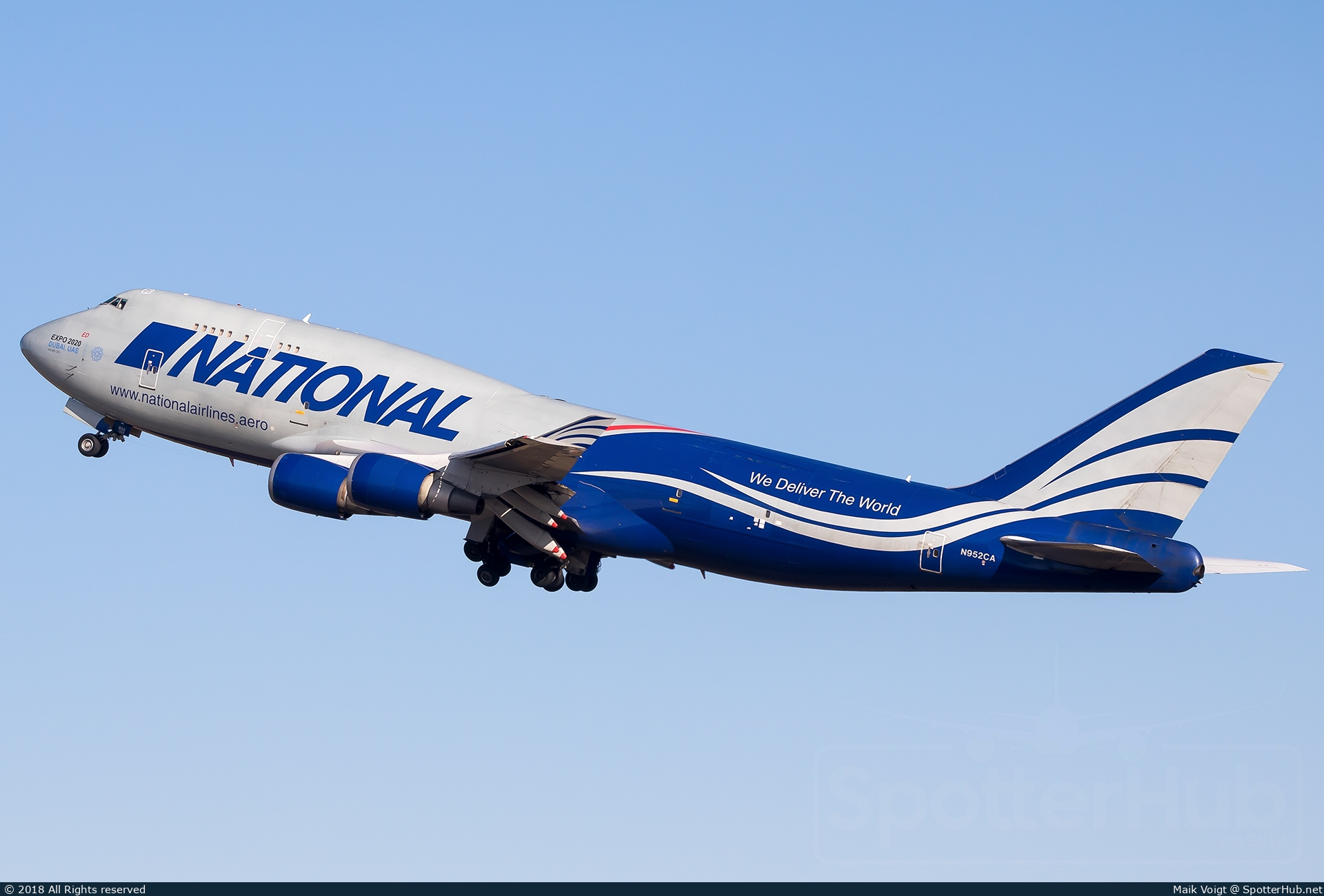 Photo of N952CA - Boeing 747-428(BCF) operated by National Airlines [2006]