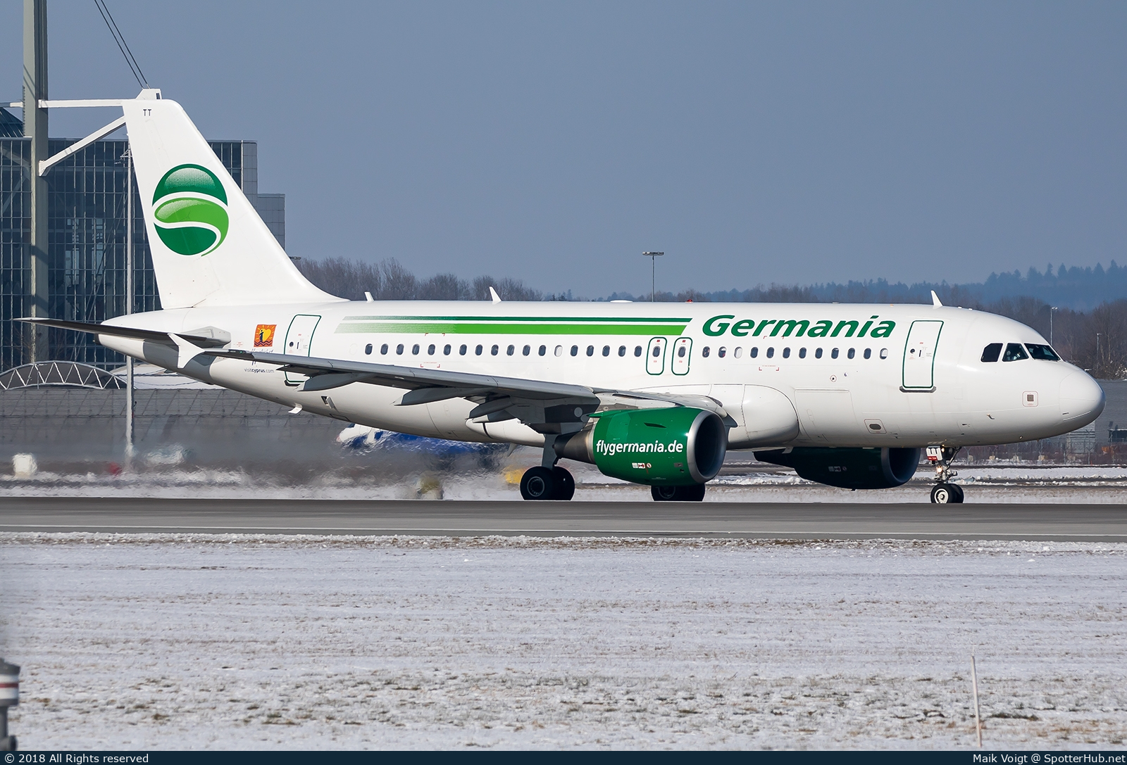 Photo of D-ASTT - Airbus A319-112 operated by Germania