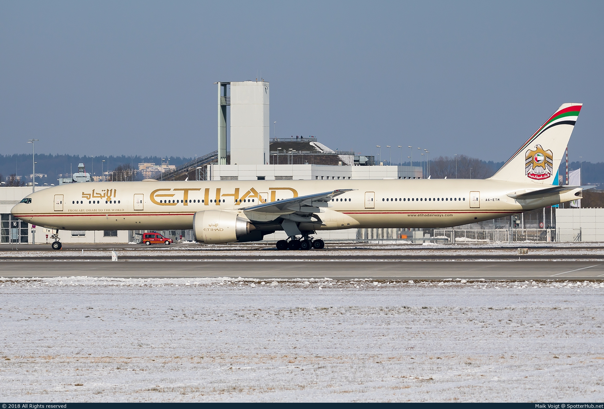 Photo of A6-ETM - Boeing 777-3FX(ER) operated by Etihad Airways