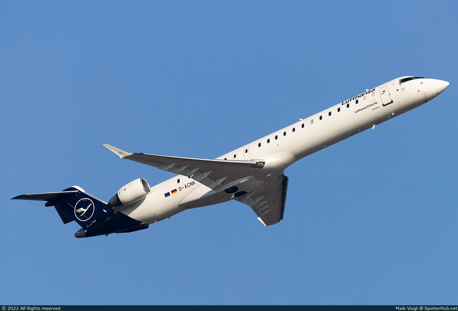 Photo of D-ACNK - Bombardier CRJ-900LR operated by Lufthansa CityLine