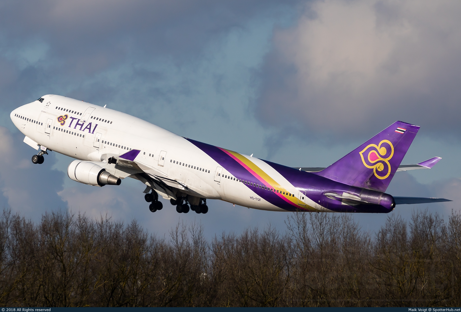 Photo of HS-TGF - Boeing 747-4D7 operated by Thai Airways International