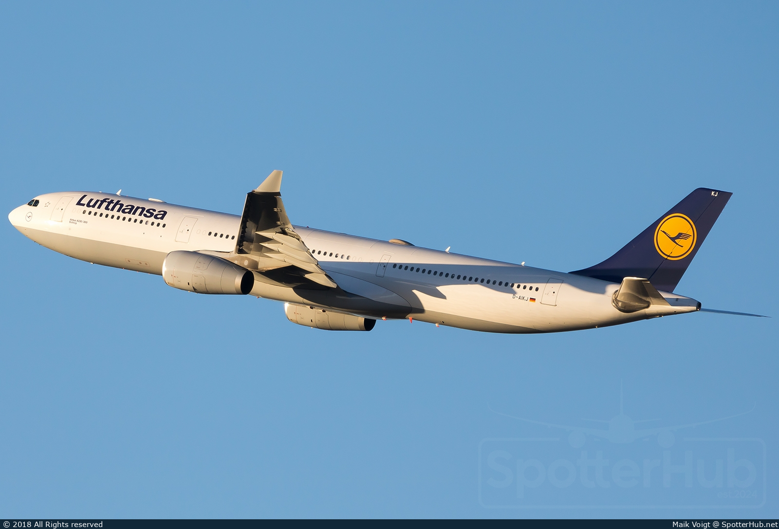 Photo of D-AIKJ - Airbus A330-343 operated by Lufthansa