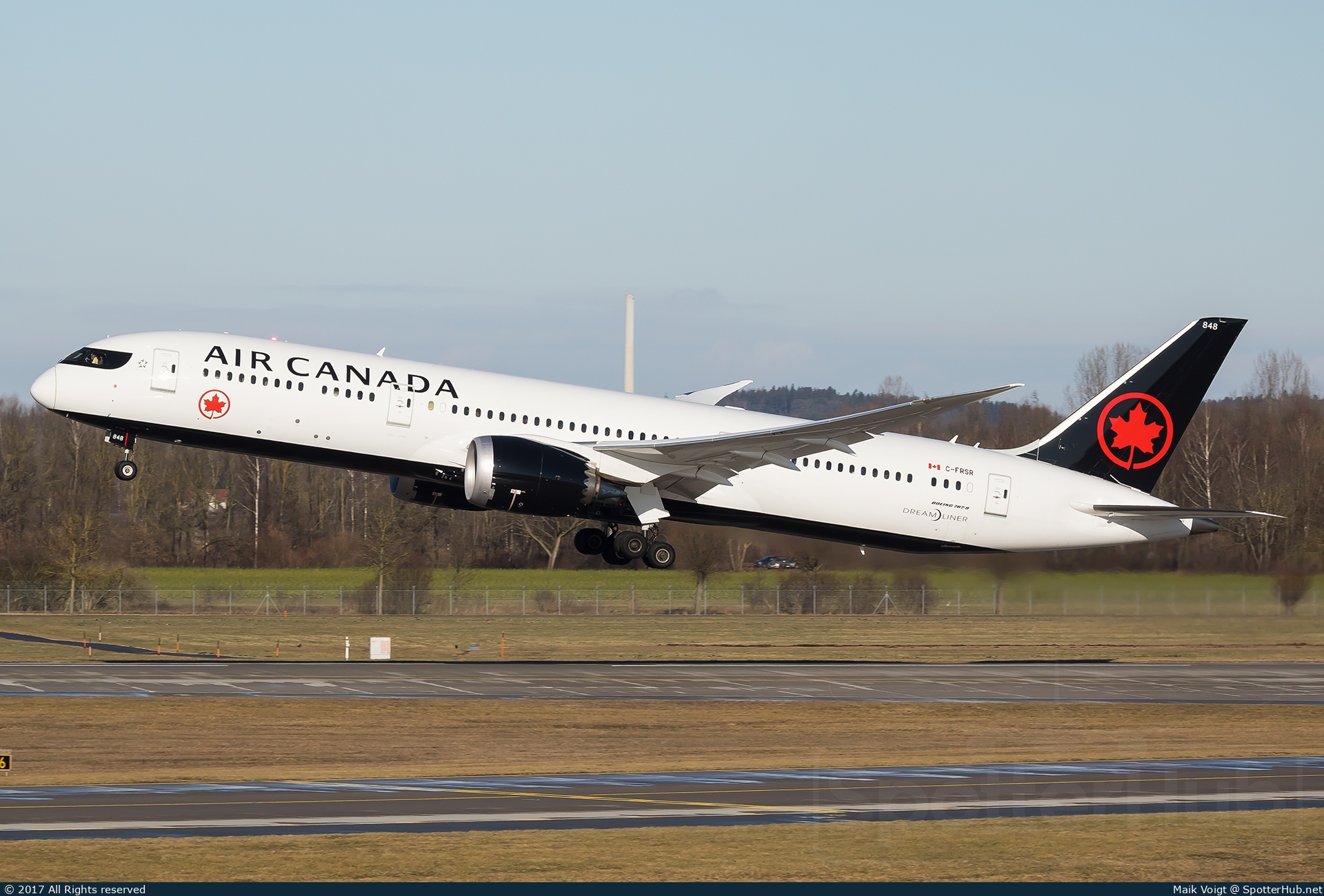 Photo of C-FRSR - Boeing 787-9 Dreamliner operated by Air Canada