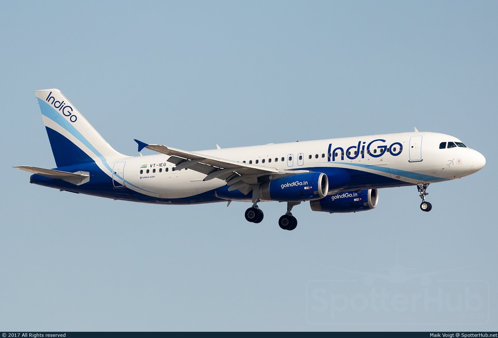 Photo of VT-IEG - Airbus A320-232 operated by IndiGo