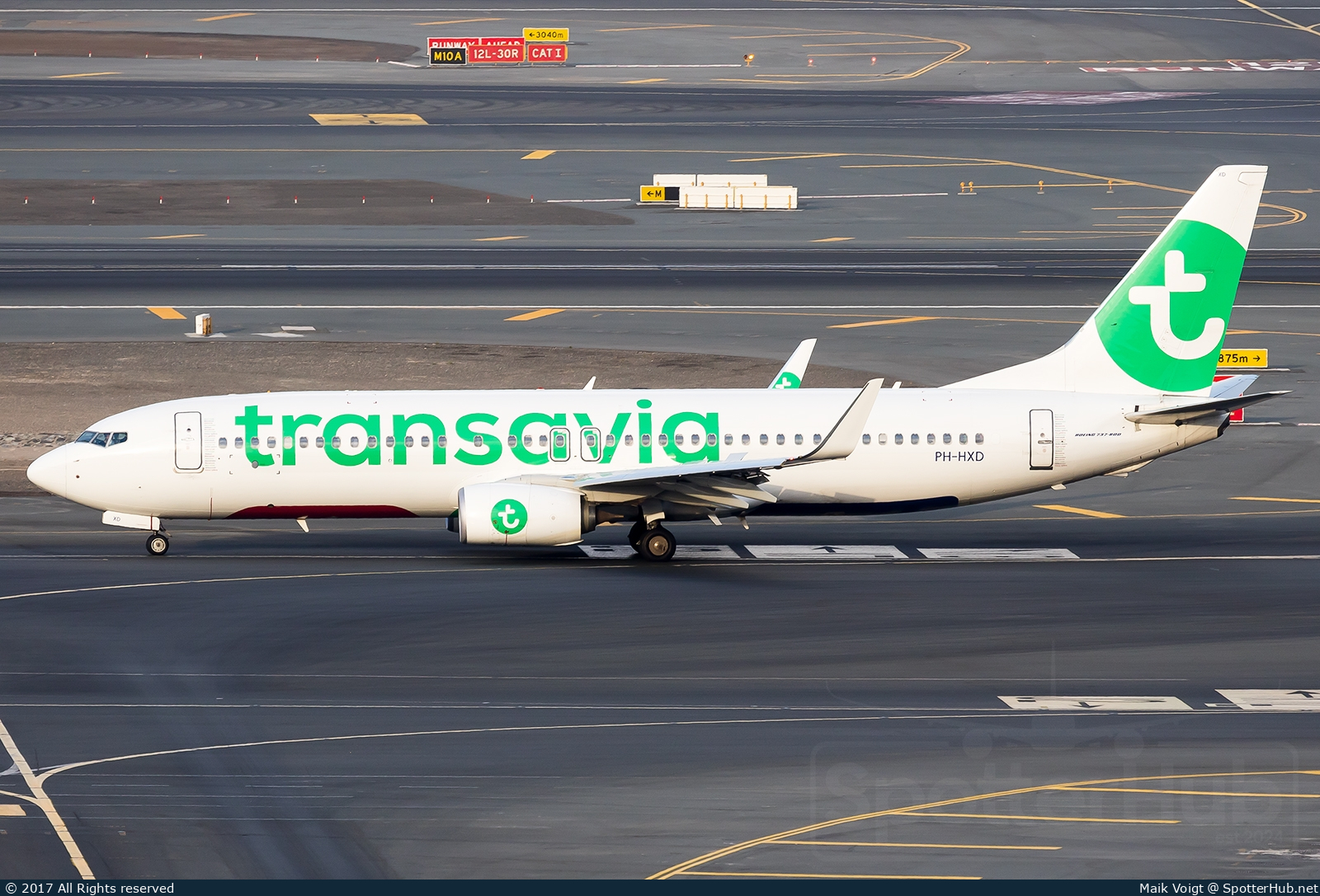 Photo of PH-HXD - Boeing 737-8K2 operated by Transavia