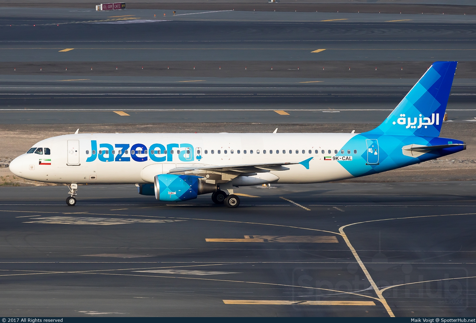 Photo of 9K-CAL - Airbus A320-214 operated by Jazeera Airways