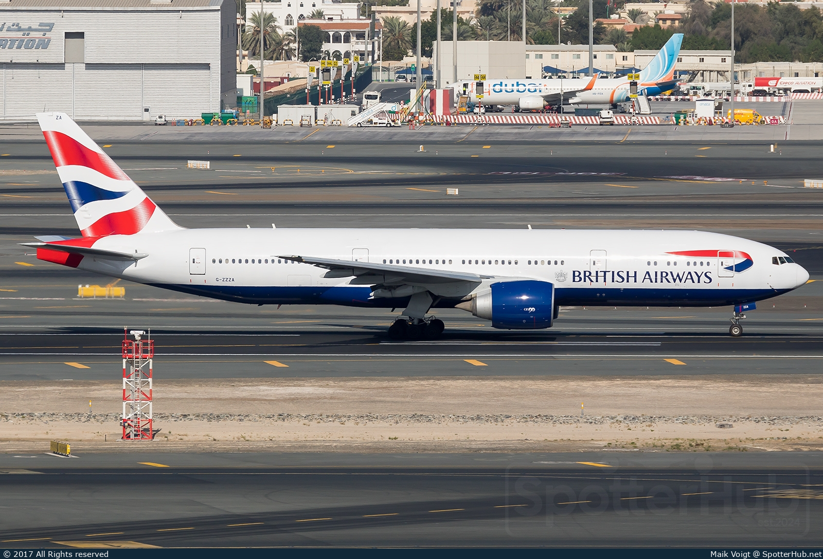 Photo of G-ZZZA - Boeing 777-236 operated by British Airways