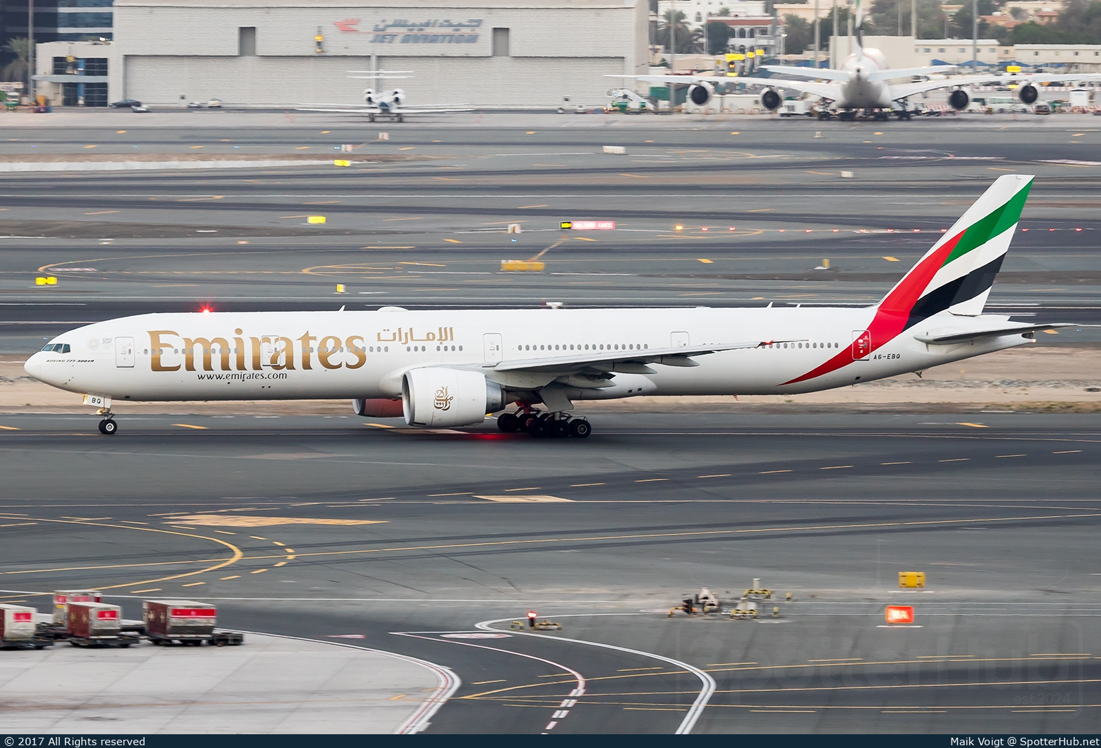 Photo of A6-EBQ - Boeing 777-36N(ER) operated by Emirates