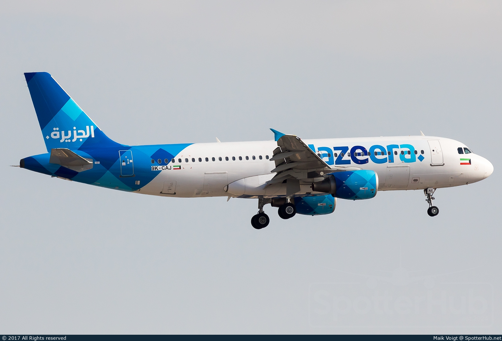 Photo of 9K-CAJ - Airbus A320-214 operated by Jazeera Airways