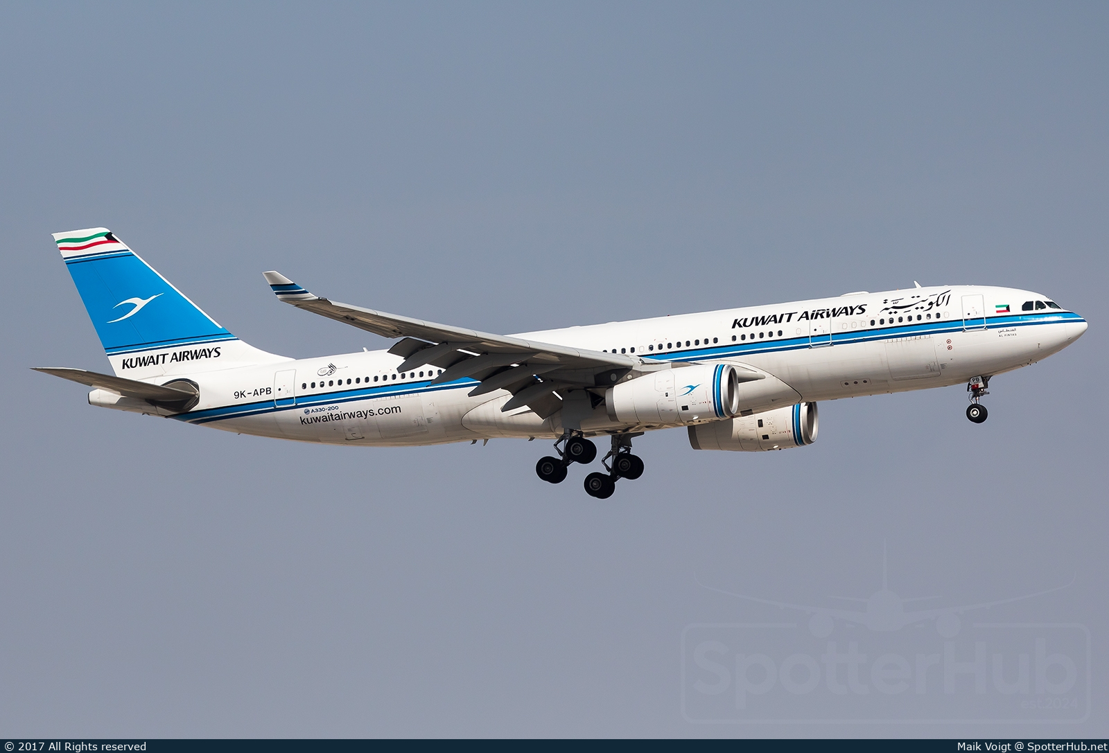 Photo of 9K-APB - Airbus A330-243 operated by Kuwait Airways