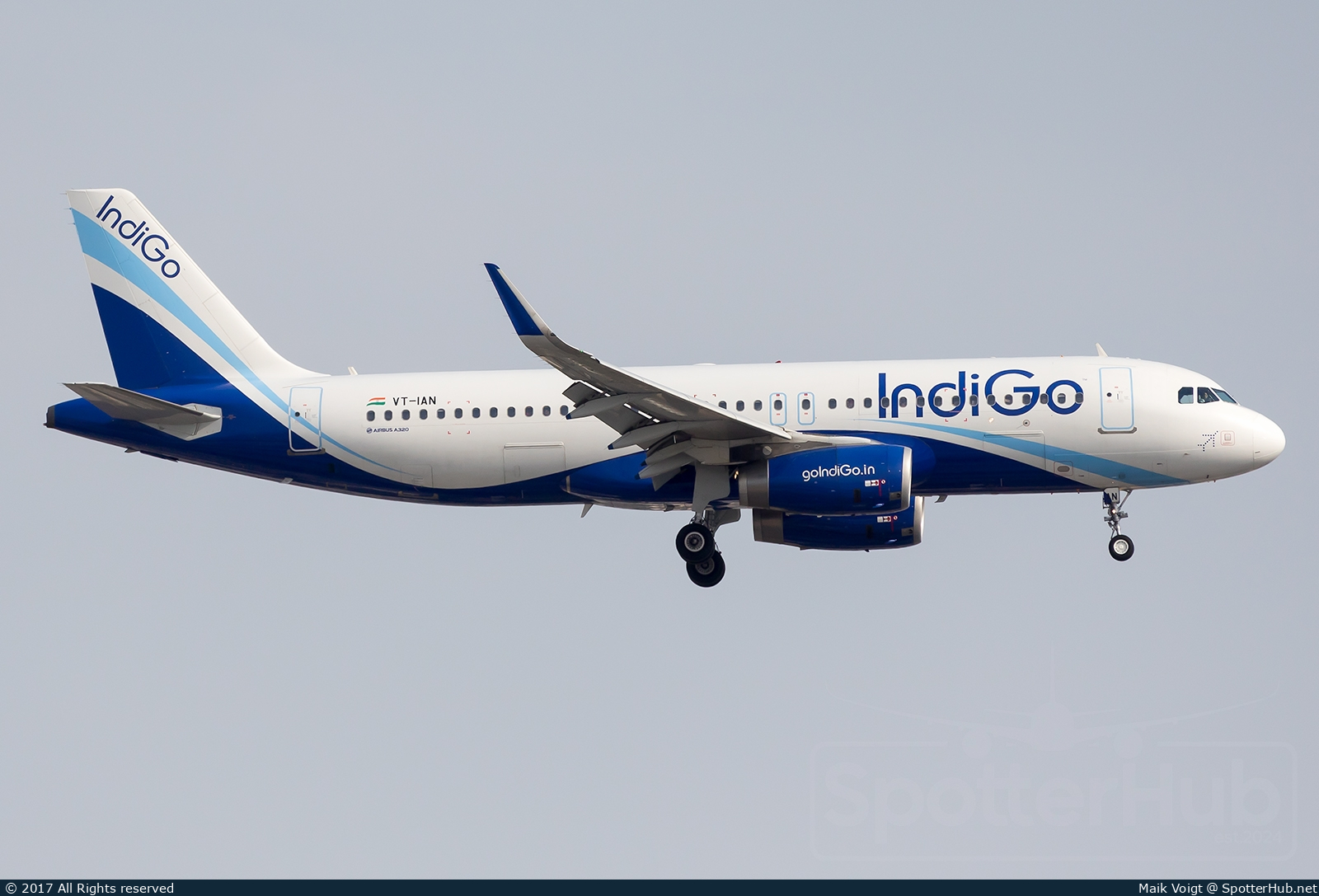 Photo of VT-IAN - Airbus A320-232 operated by IndiGo