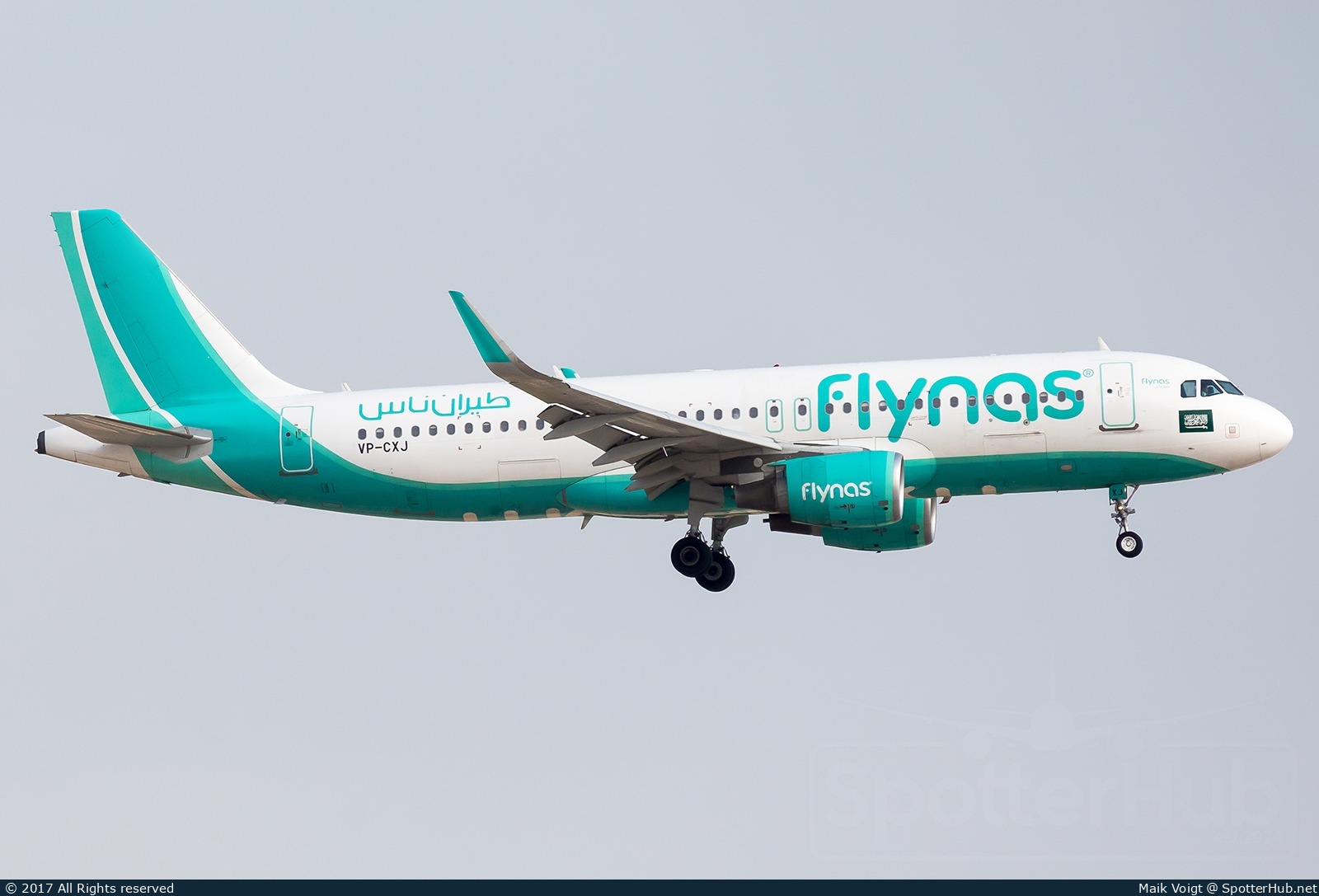 Photo of VP-CXJ - Airbus A320-214 operated by Flynas