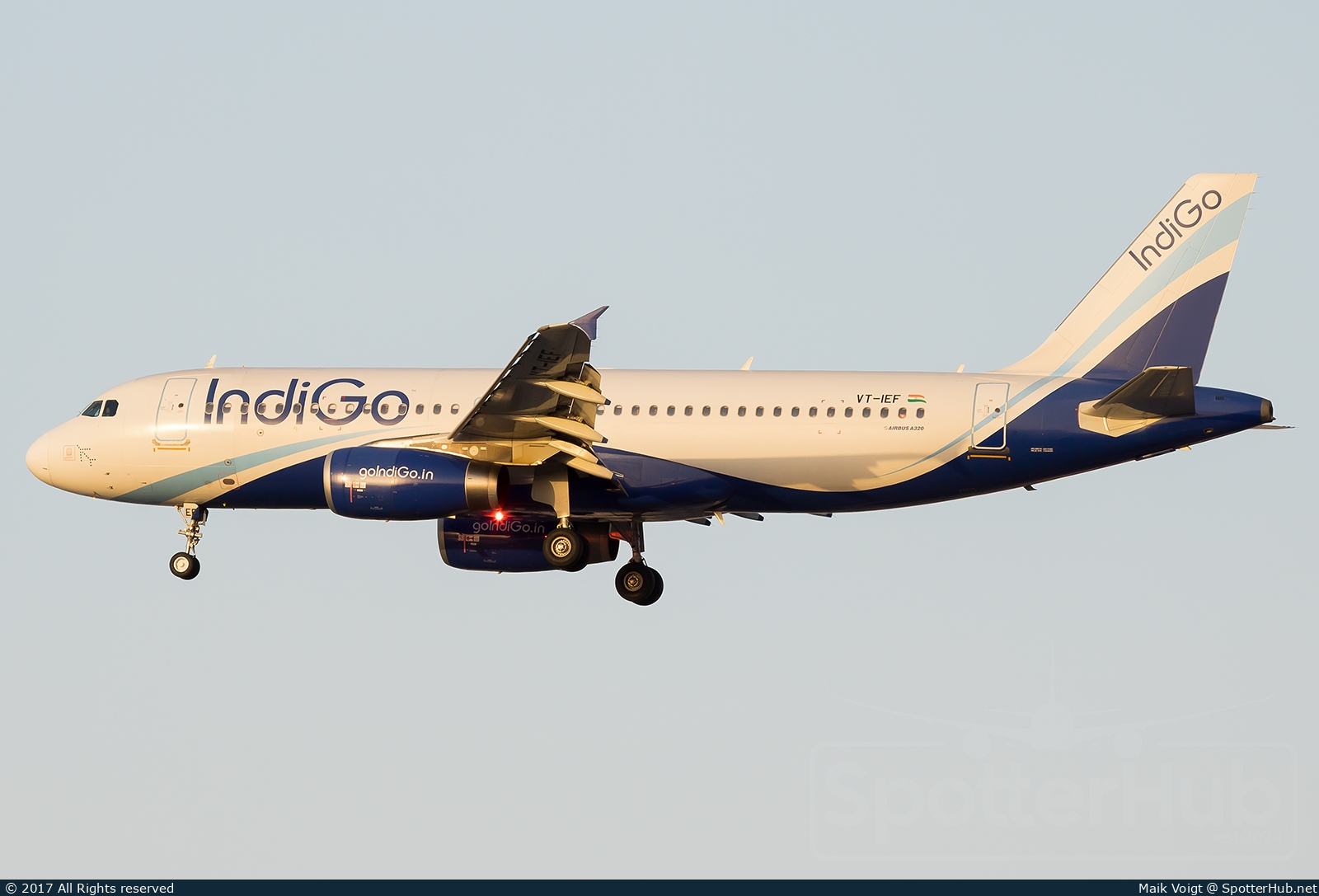 Photo of VT-IEF - Airbus A320-232 operated by IndiGo