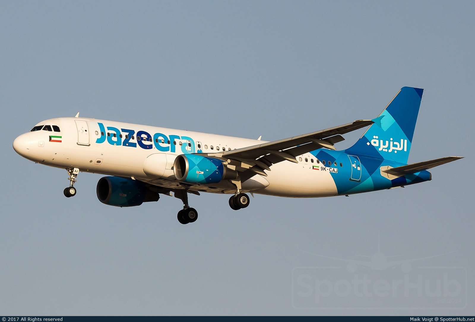 Photo of 9K-CAJ - Airbus A320-214 operated by Jazeera Airways