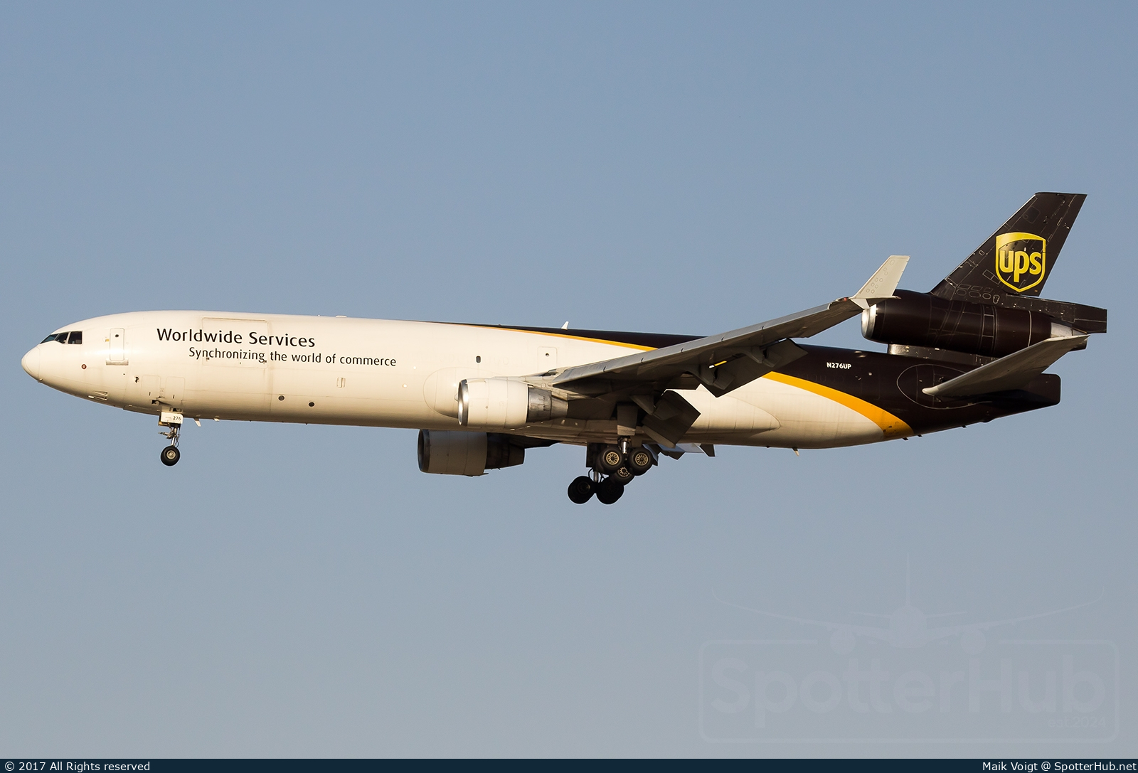 Photo of N276UP - McDonnell Douglas MD-11(F) operated by UPS United Parcel Service