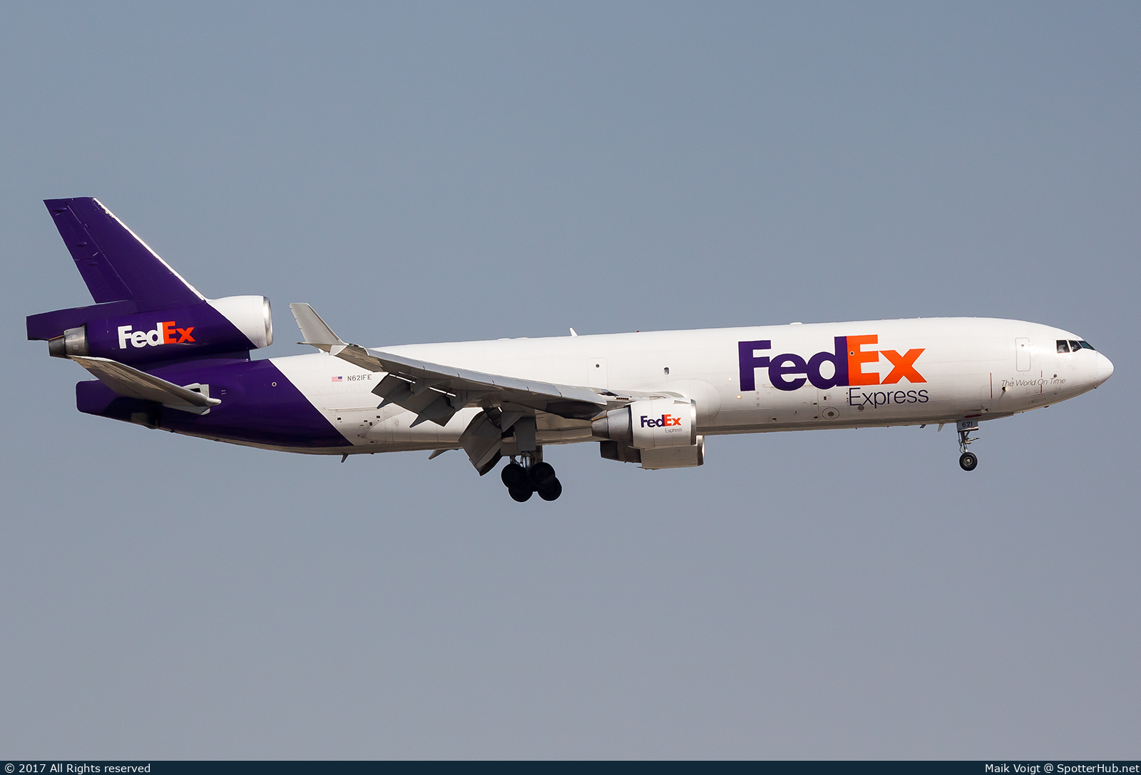Photo of N621FE - McDonnell Douglas MD-11(F) operated by FedEx