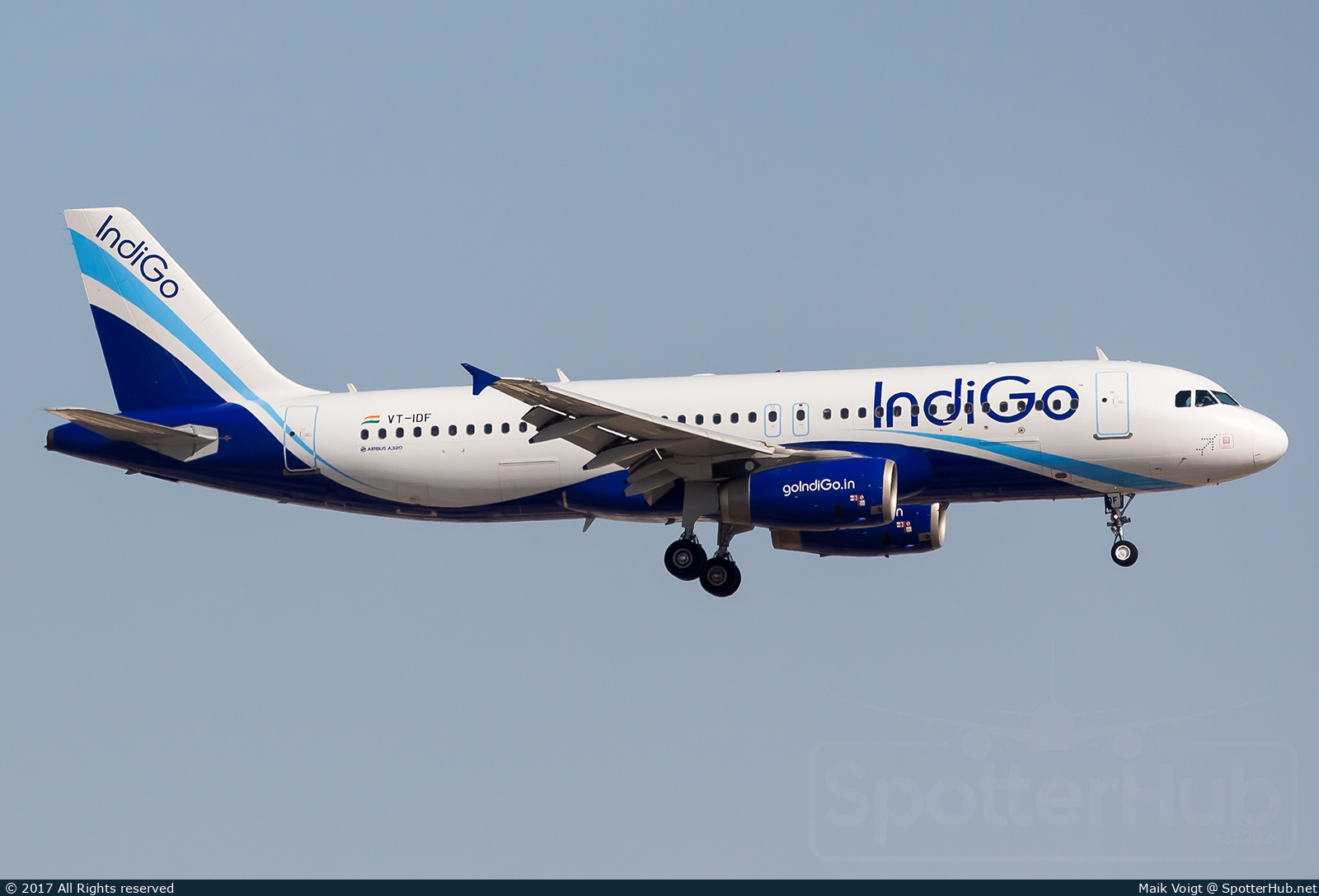 Photo of VT-IDF - Airbus A320-232 operated by IndiGo