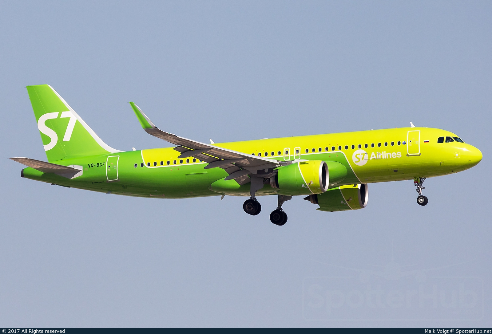 Photo of VQ-BCF - Airbus A320-271N operated by S7 Airlines