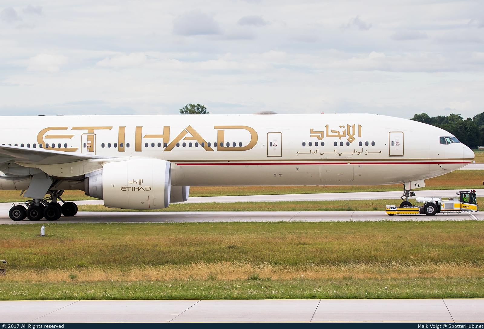 Photo of A6-ETL - Boeing 777-3FX(ER) operated by Etihad Airways