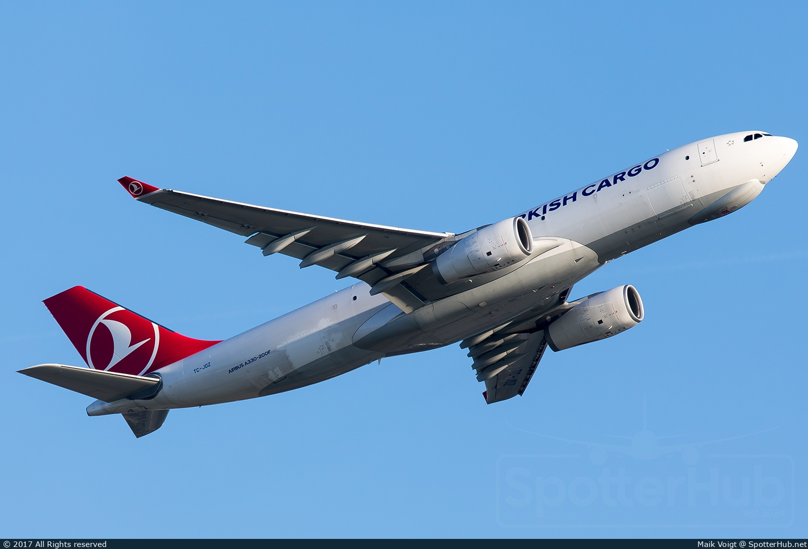 Photo of TC-JOZ - Airbus A330-243F operated by Turkish Airlines Cargo