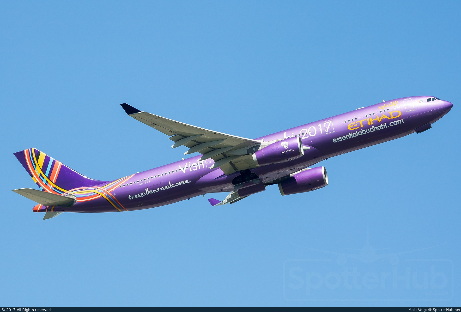 Photo of A6-AFA - Airbus A330-343 operated by Etihad Airways