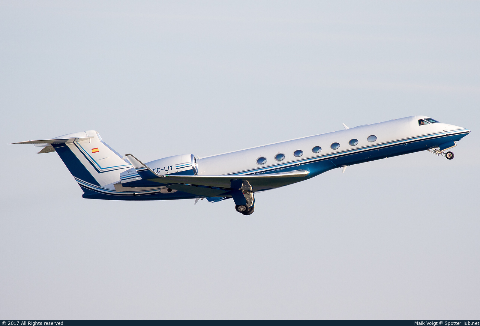 Photo of EC-LIY - Gulfstream GV-SP (G550) operated by Gestair Private Jets