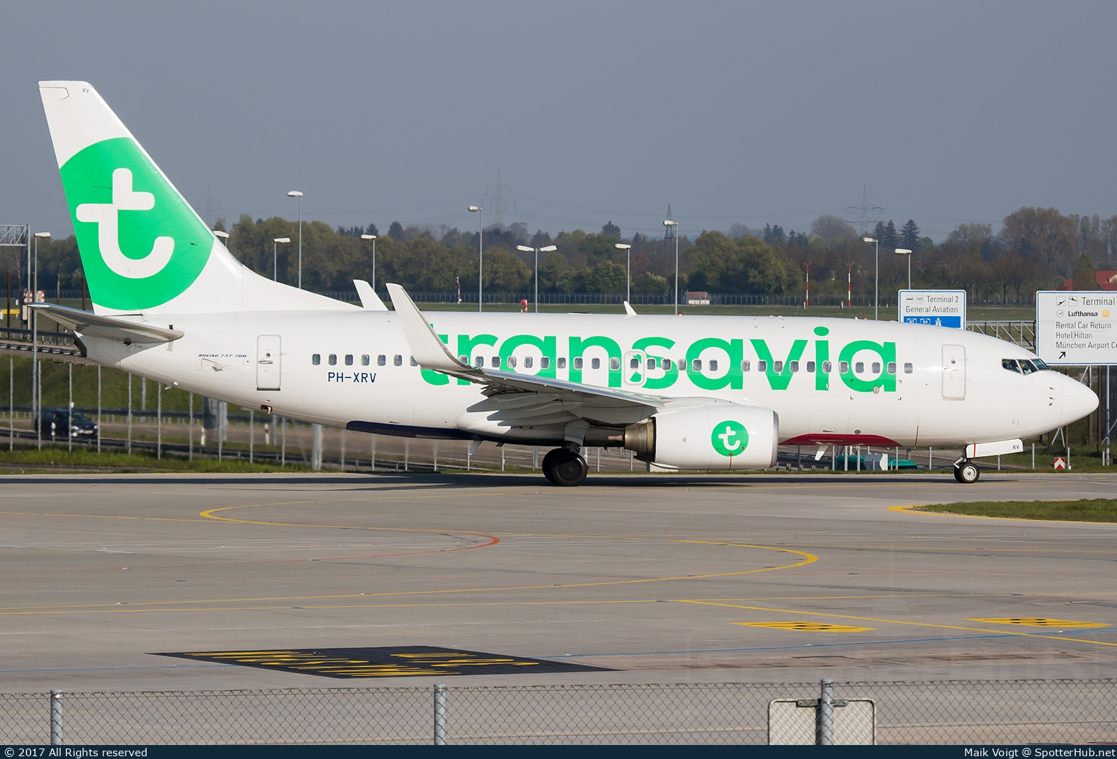 Photo of PH-XRV - Boeing 737-7K2 operated by Transavia