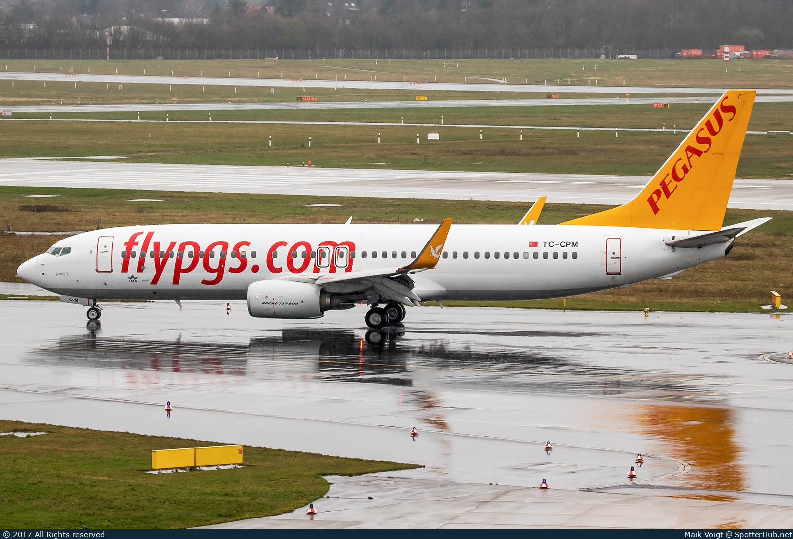 Photo of TC-CPM - Boeing 737-82R operated by Pegasus Airlines