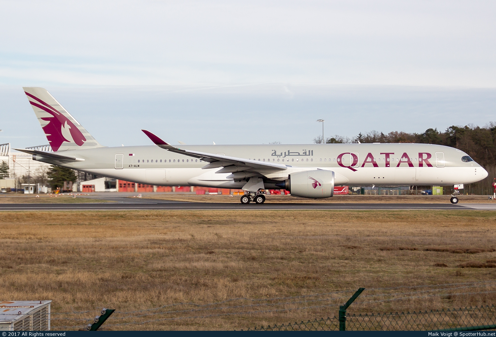 Photo of A7-ALM - Airbus A350-941 operated by Qatar Airways