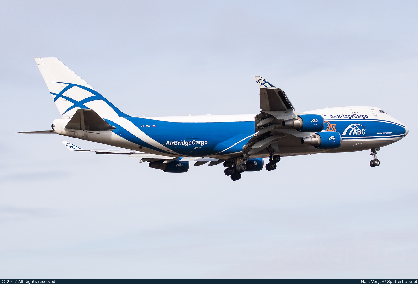 Photo of VQ-BUU - Boeing 747-4EVF(ER) operated by AirBridgeCargo Airlines