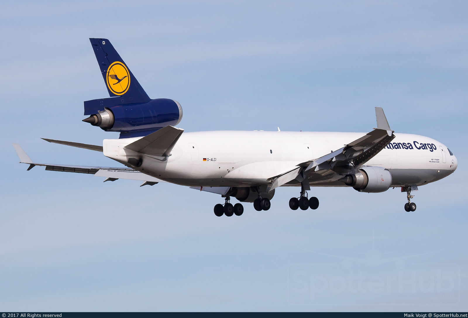 Photo of D-ALCI - McDonnell Douglas MD-11(F) operated by Lufthansa Cargo