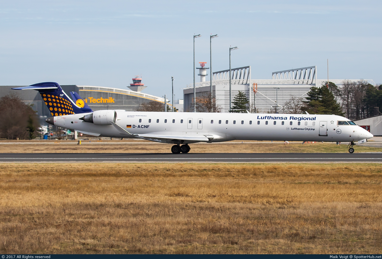 Photo of D-ACNF - Bombardier CRJ-900LR operated by Lufthansa CityLine