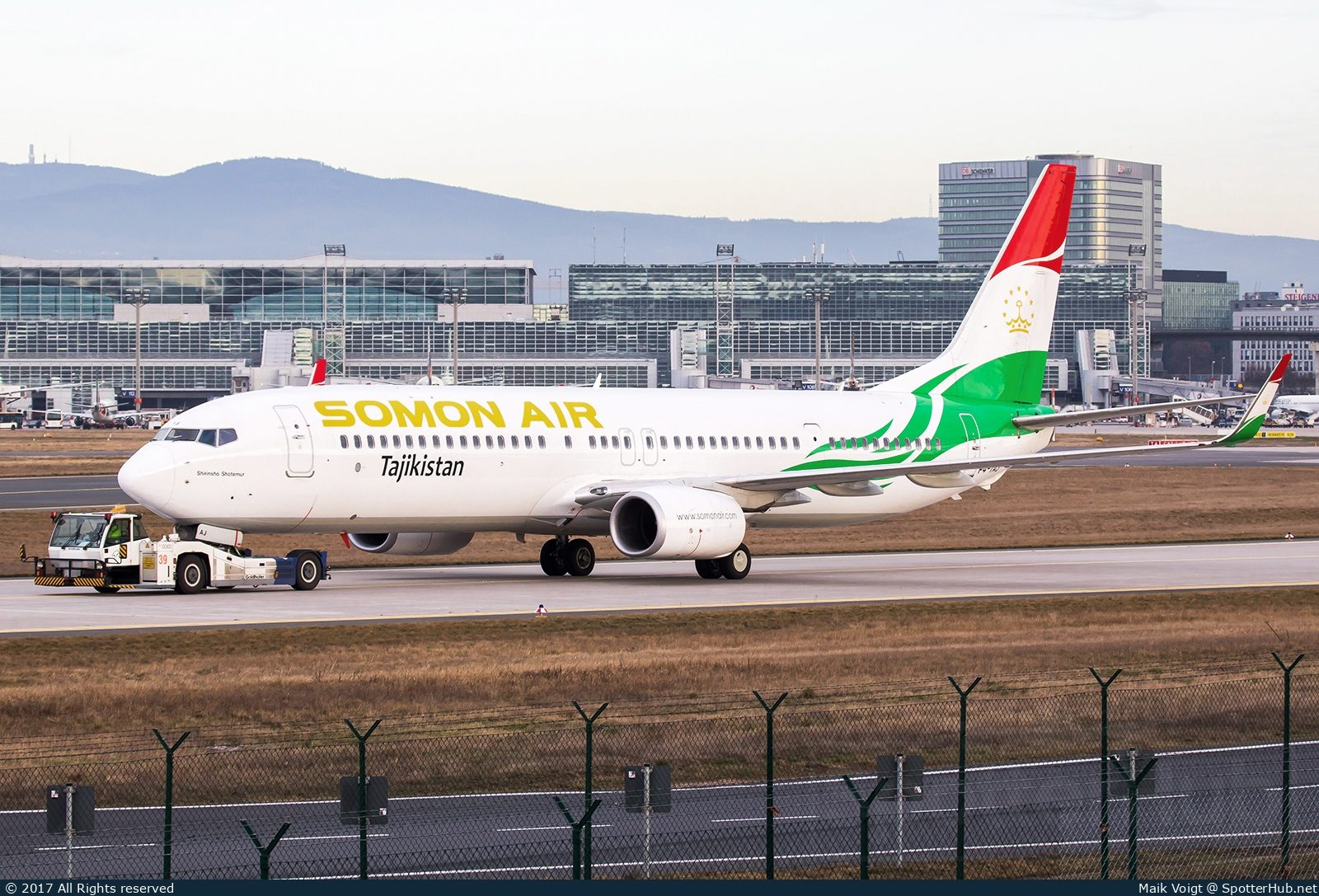 Photo of P4-TAJ - Boeing 737-93Y(ER) operated by Somon Air