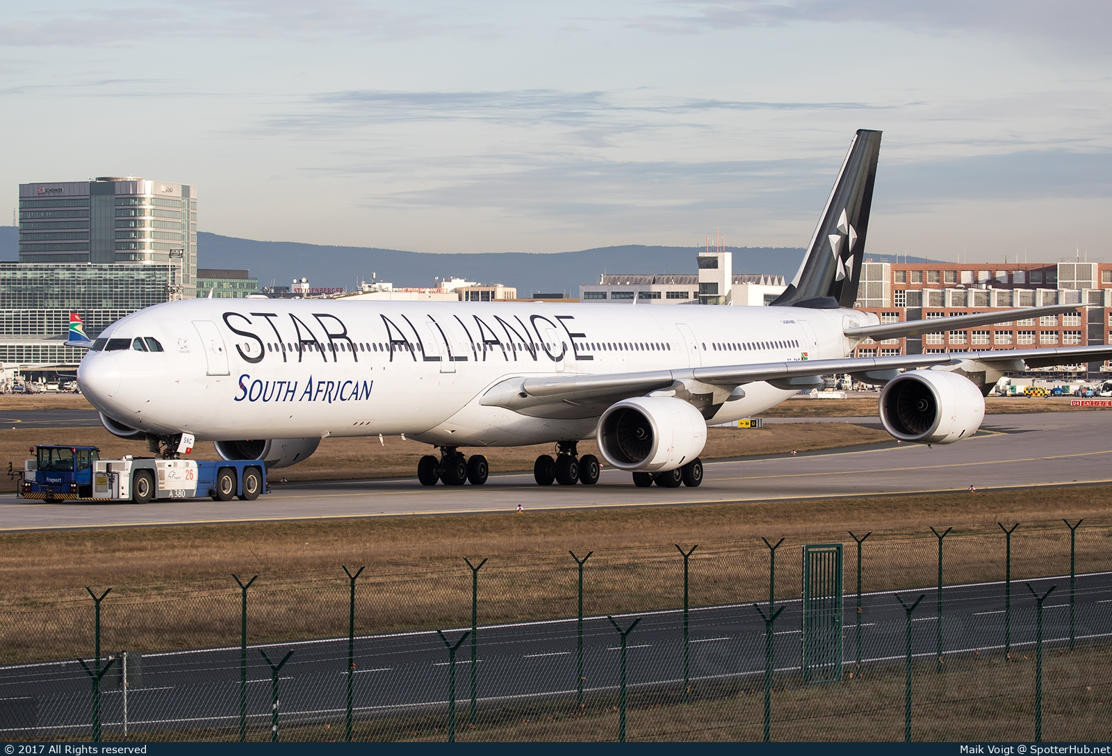 Photo of ZS-SNC - Airbus A340-642 operated by South African Airways