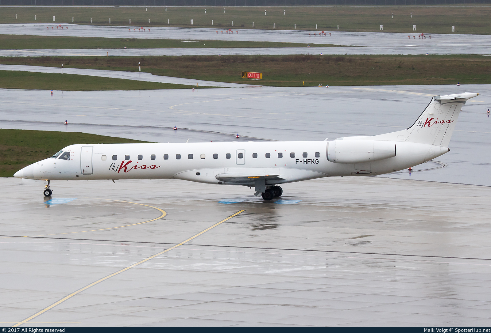 Photo of F-HFKG - Embraer ERJ-145EP operated by Fly Kiss (opb Enhance Aero)