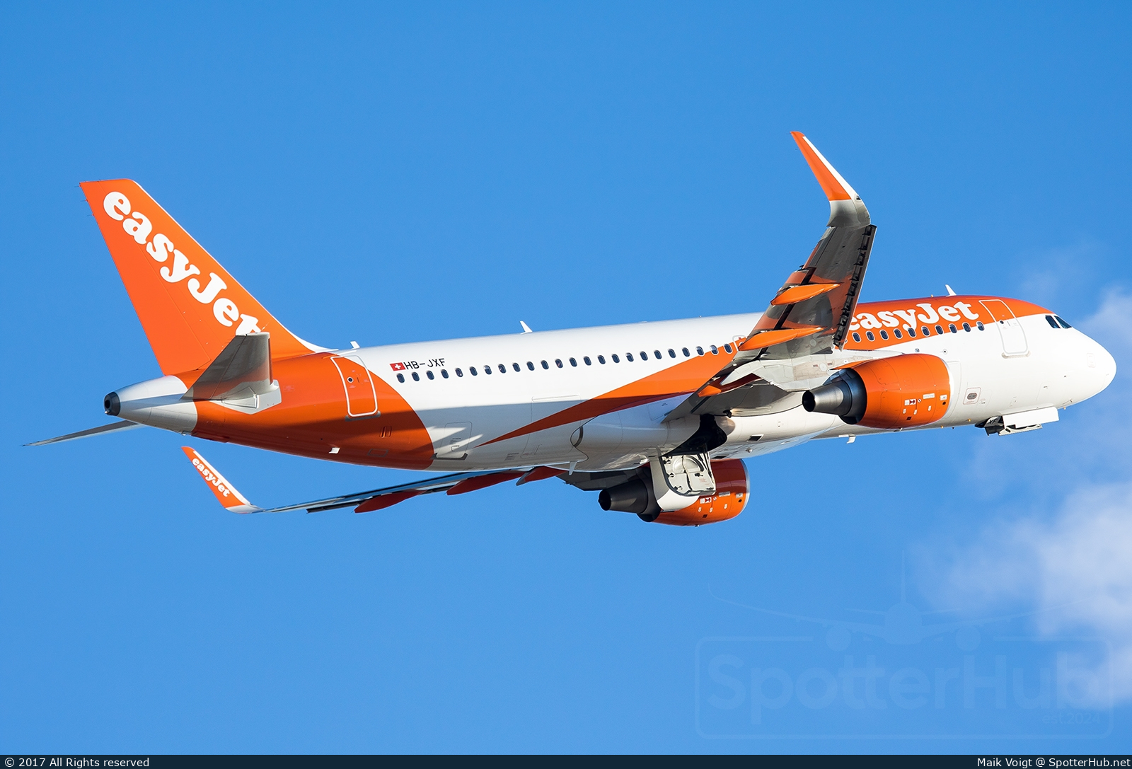 Photo of HB-JXF - Airbus A320-214 operated by easyJet Switzerland
