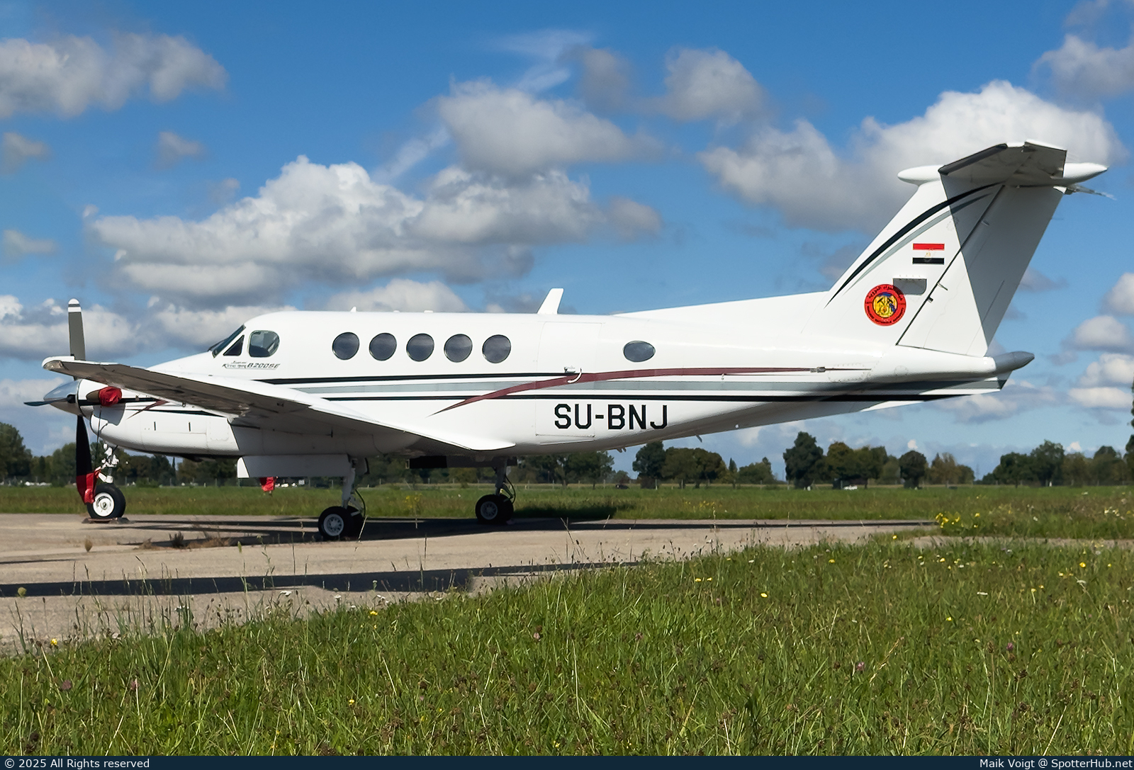 Photo of SU-BNJ - Beechcraft B200SE Super King Air operated by Nuclear Materials Authority Egypt