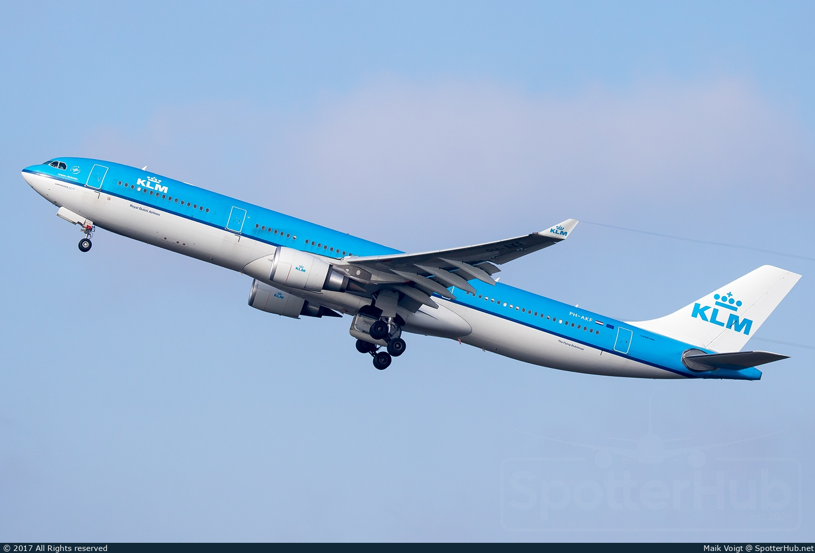 Photo of PH-AKF - Airbus A330-303 operated by KLM Royal Dutch Airlines