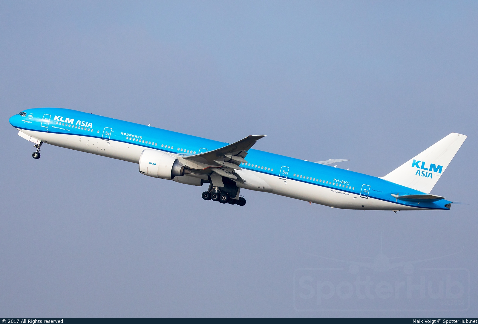 Photo of PH-BVC - Boeing 777-306(ER) operated by KLM Asia
