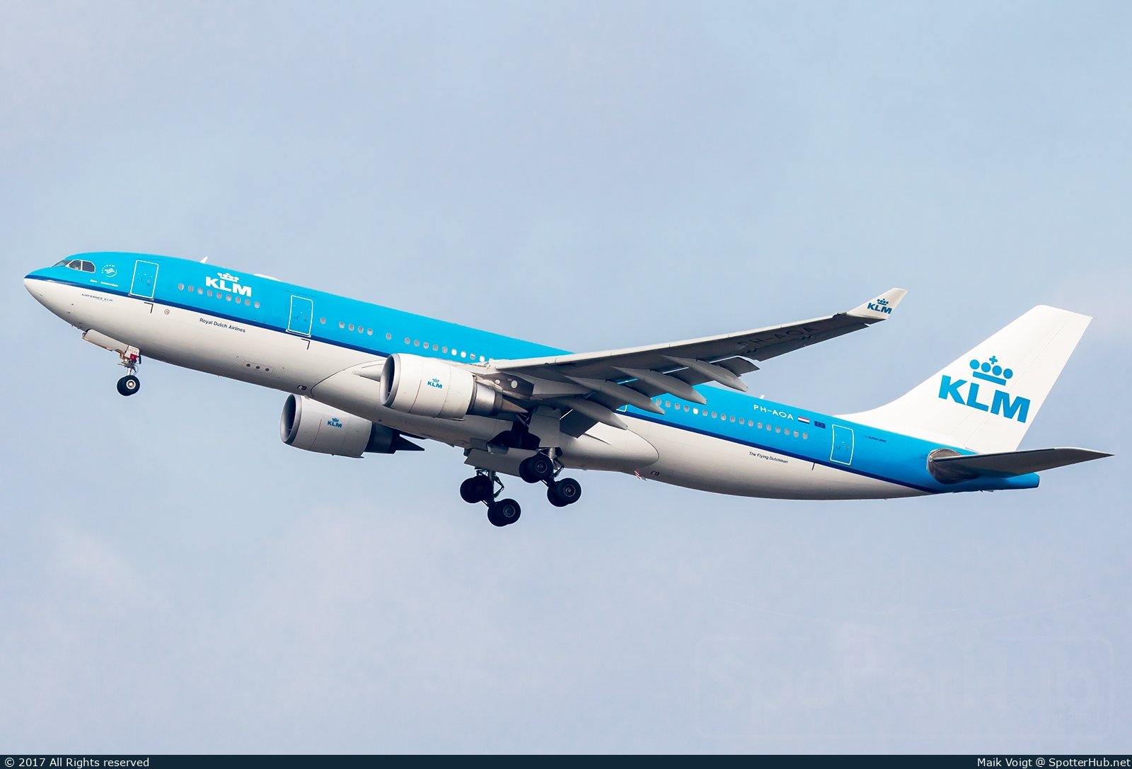Photo of PH-AOA - Airbus A330-203 operated by KLM Royal Dutch Airlines