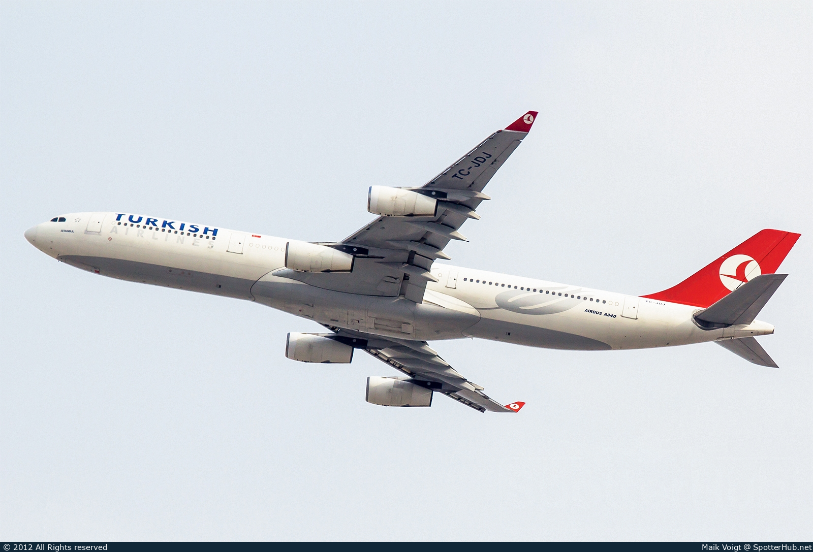 Photo of TC-JDJ - Airbus A340-311 operated by Turkish Airlines