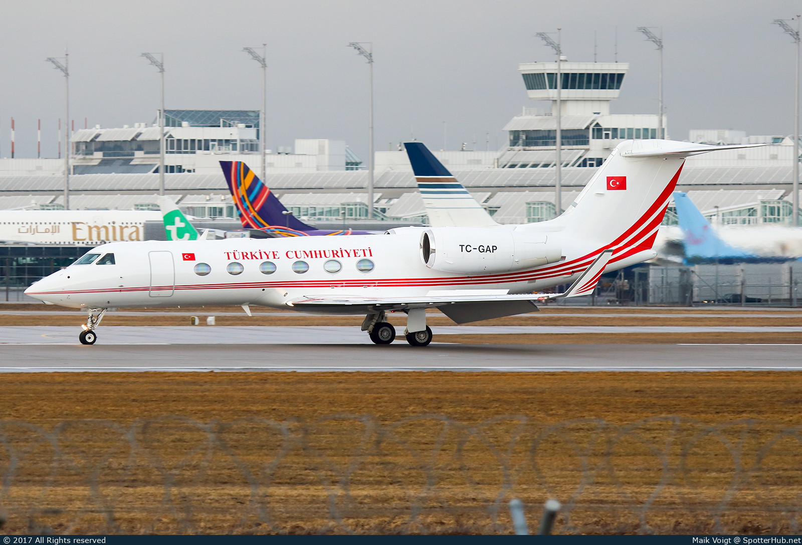 Photo of TC-GAP - Gulfstream GIV-X (G450) operated by Government of Türkiye