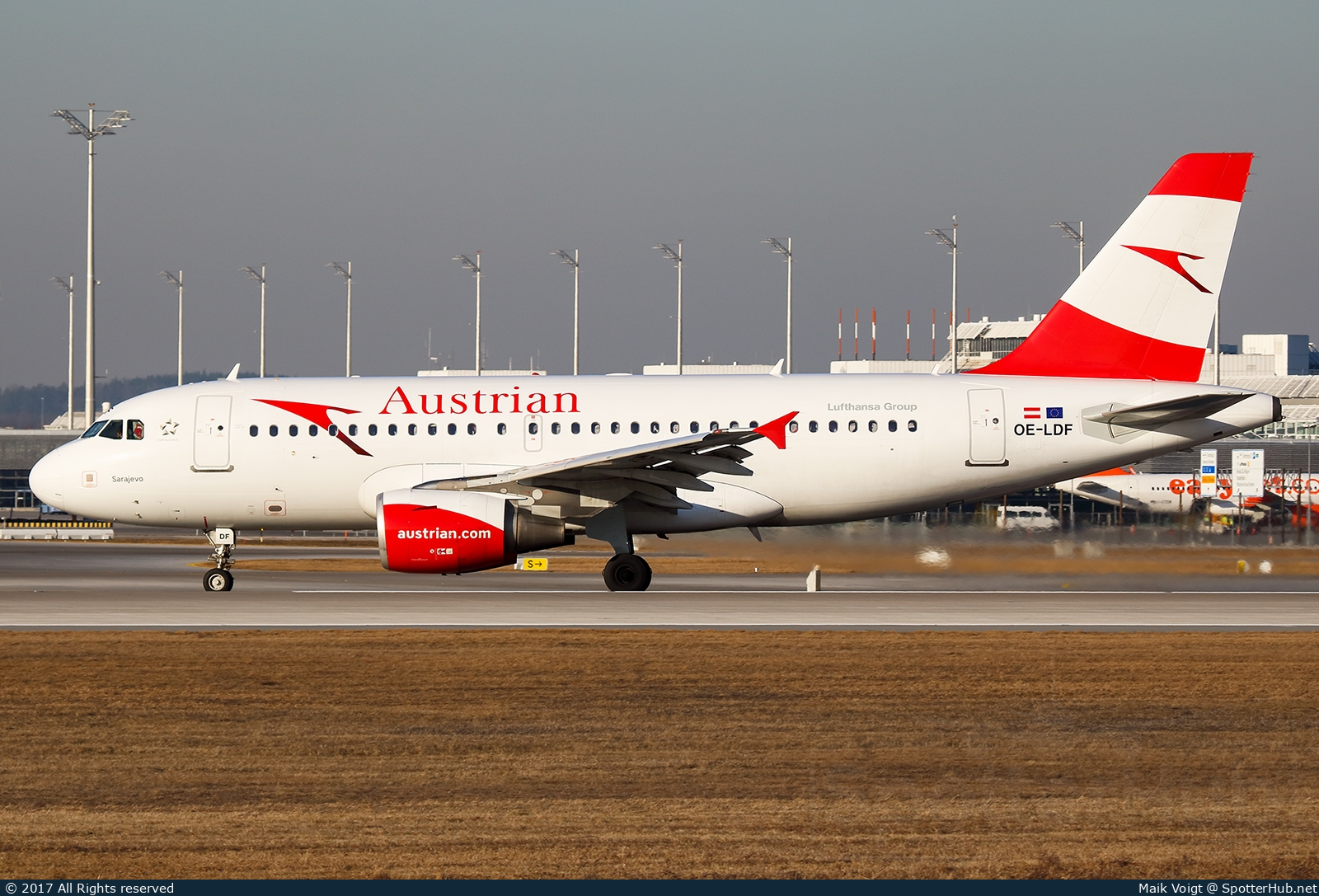Photo of OE-LDF - Airbus A319-112 operated by Austrian Airlines