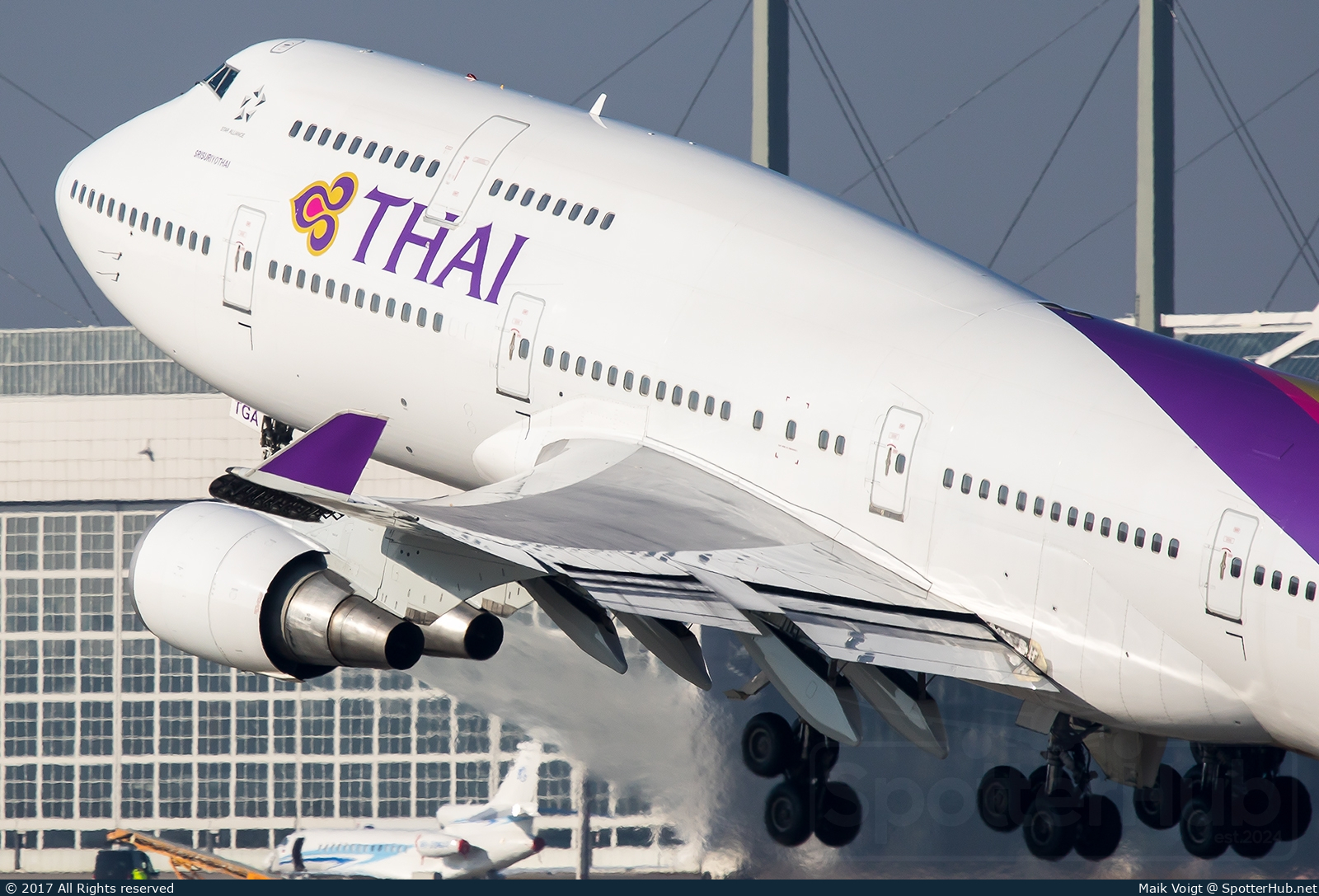 Photo of HS-TGA - Boeing 747-4D7 operated by Thai Airways International