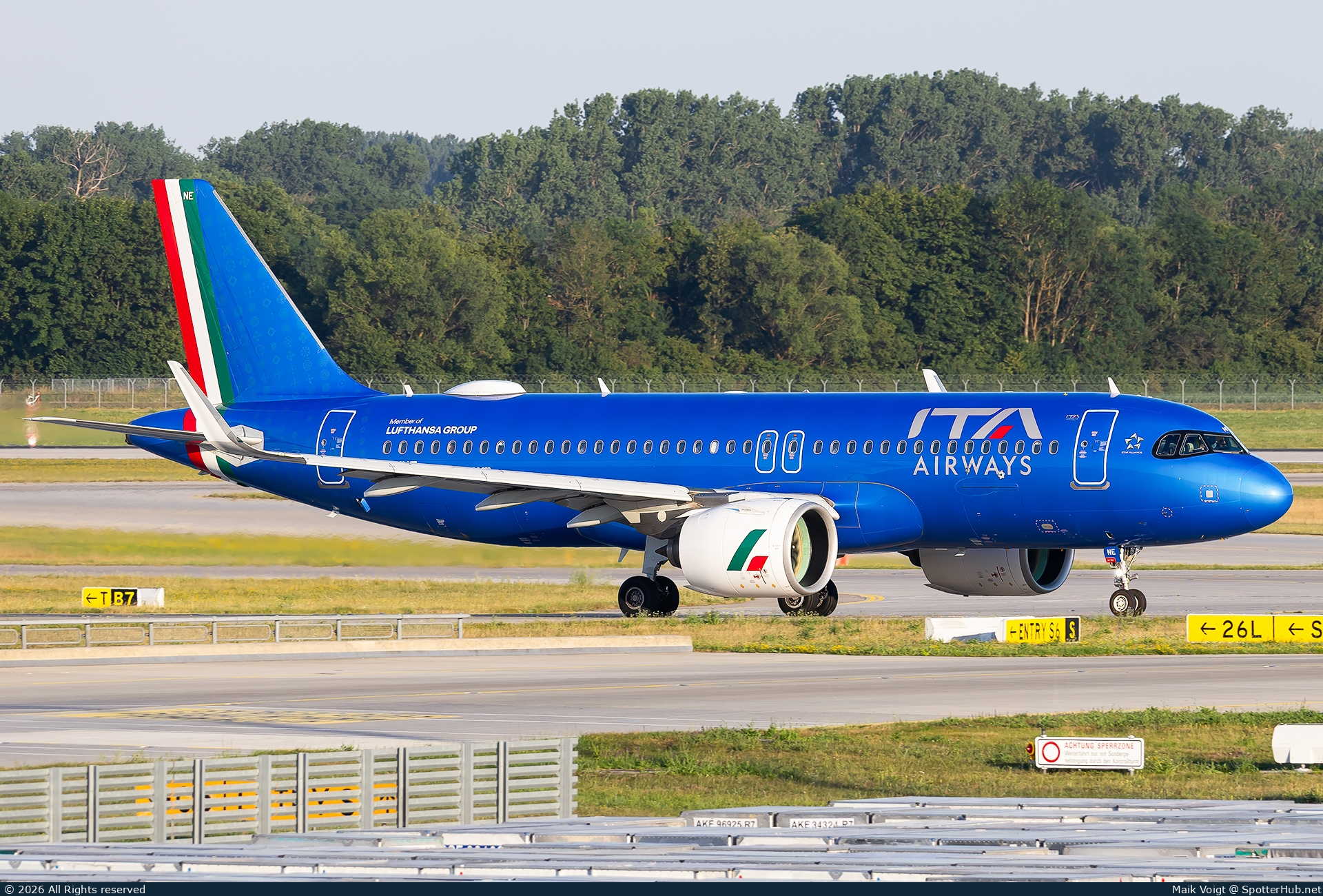 Photo of EI-INE - Airbus A320-272N operated by ITA Airways