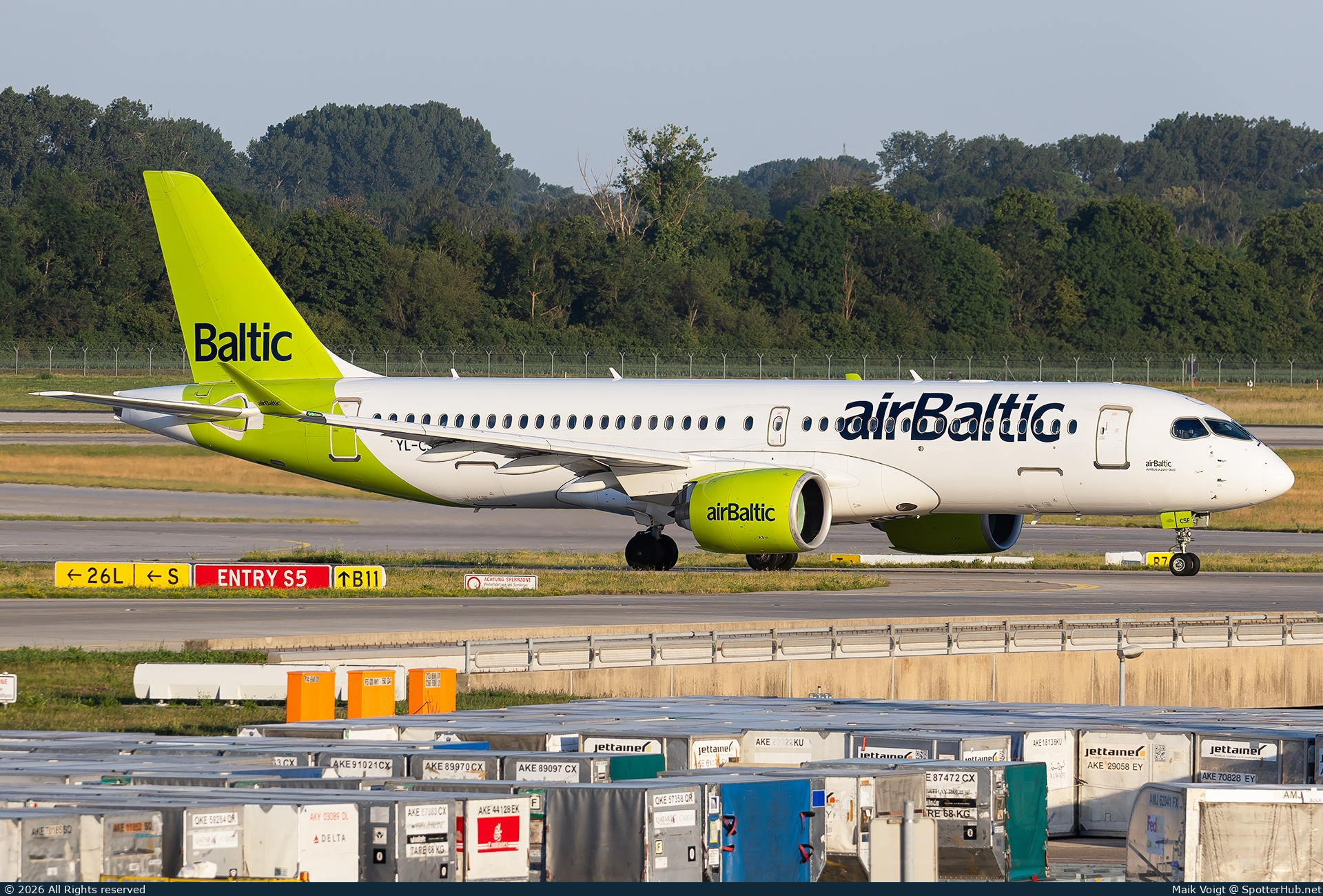 Photo of YL-CSF - Airbus A220-300 operated by airBaltic