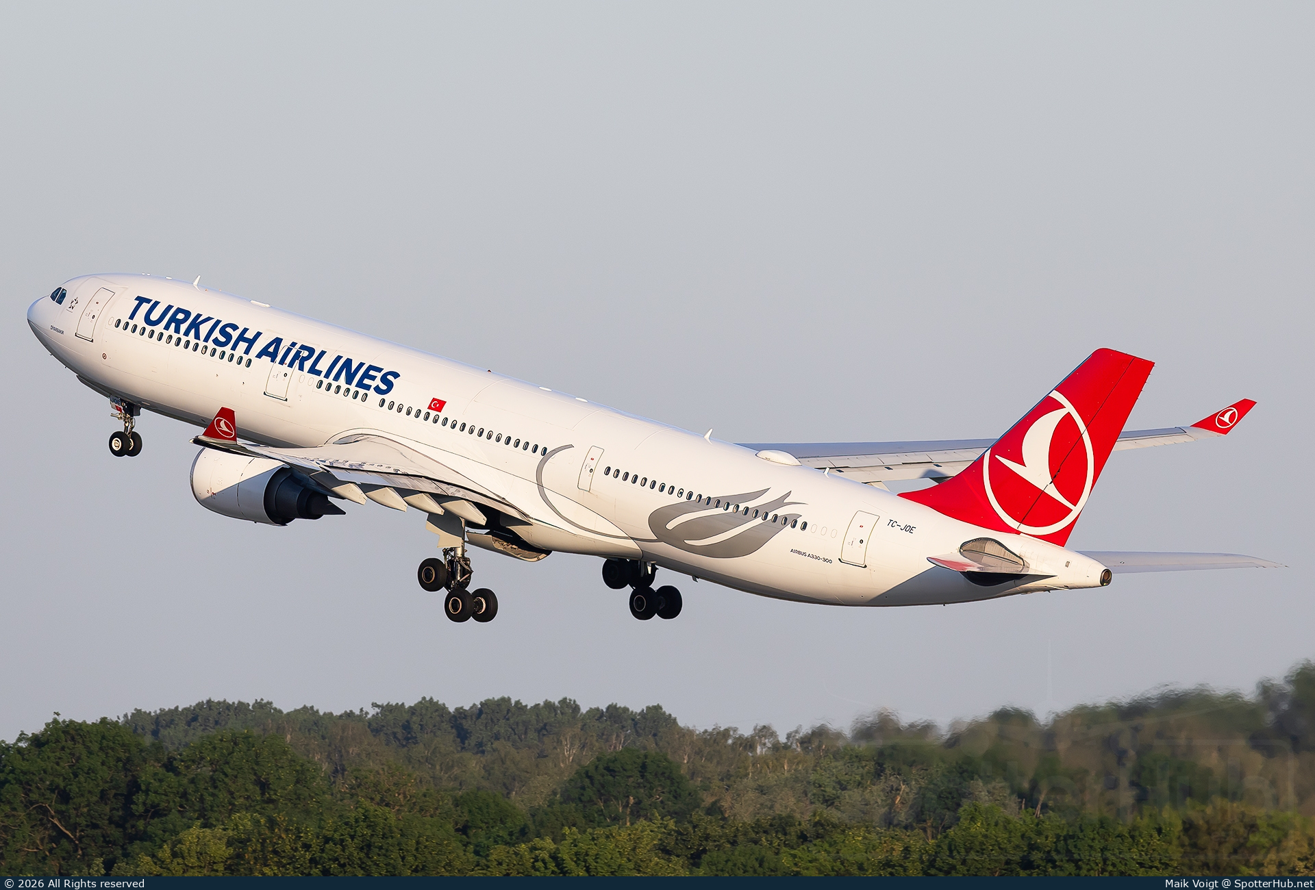 Photo of TC-JOE - Airbus A330-303 operated by Turkish Airlines