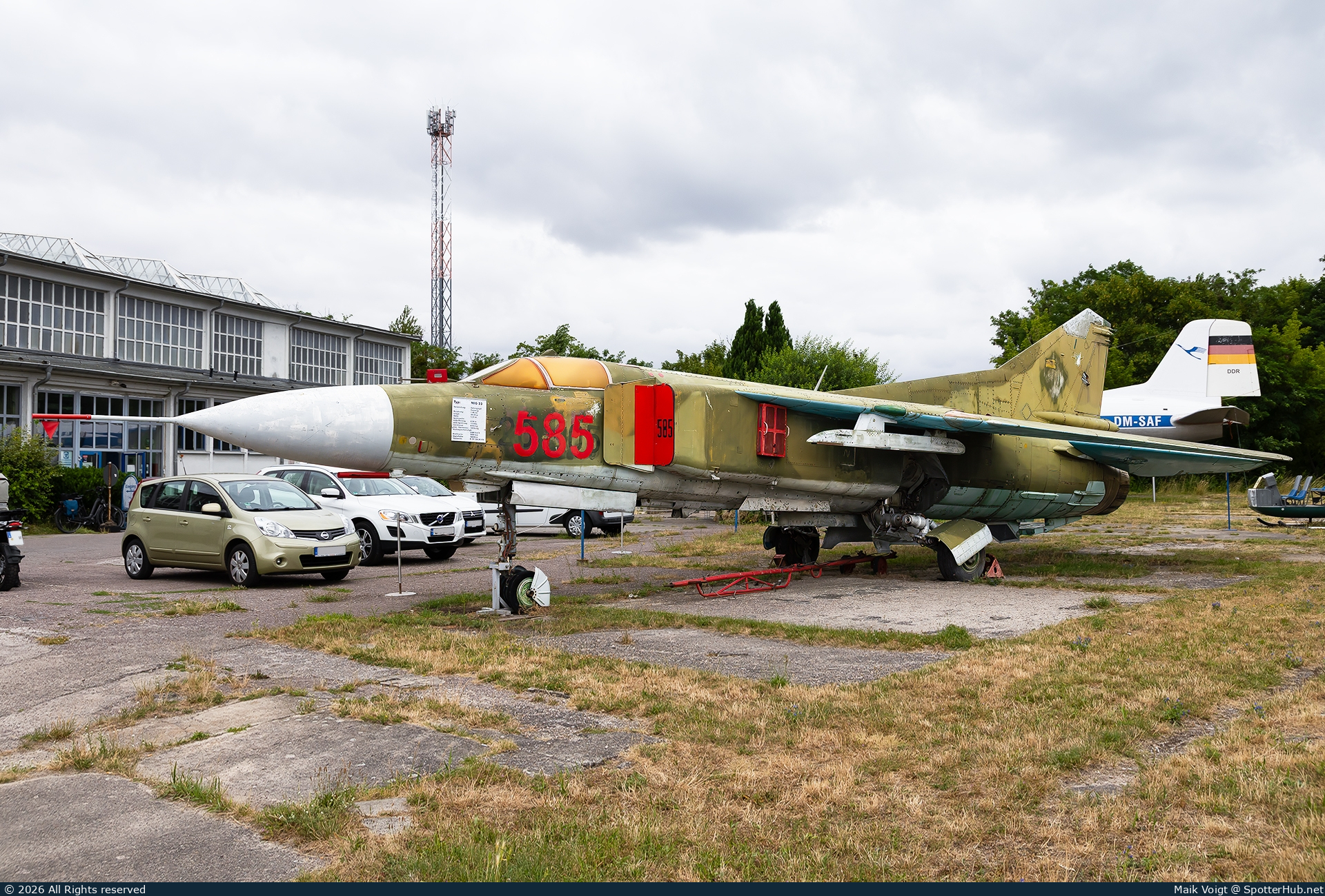 Photo of 585 - Mikoyan-Gurevich MiG-23MF Flogger-B operated by German Democratic Republic Air Force