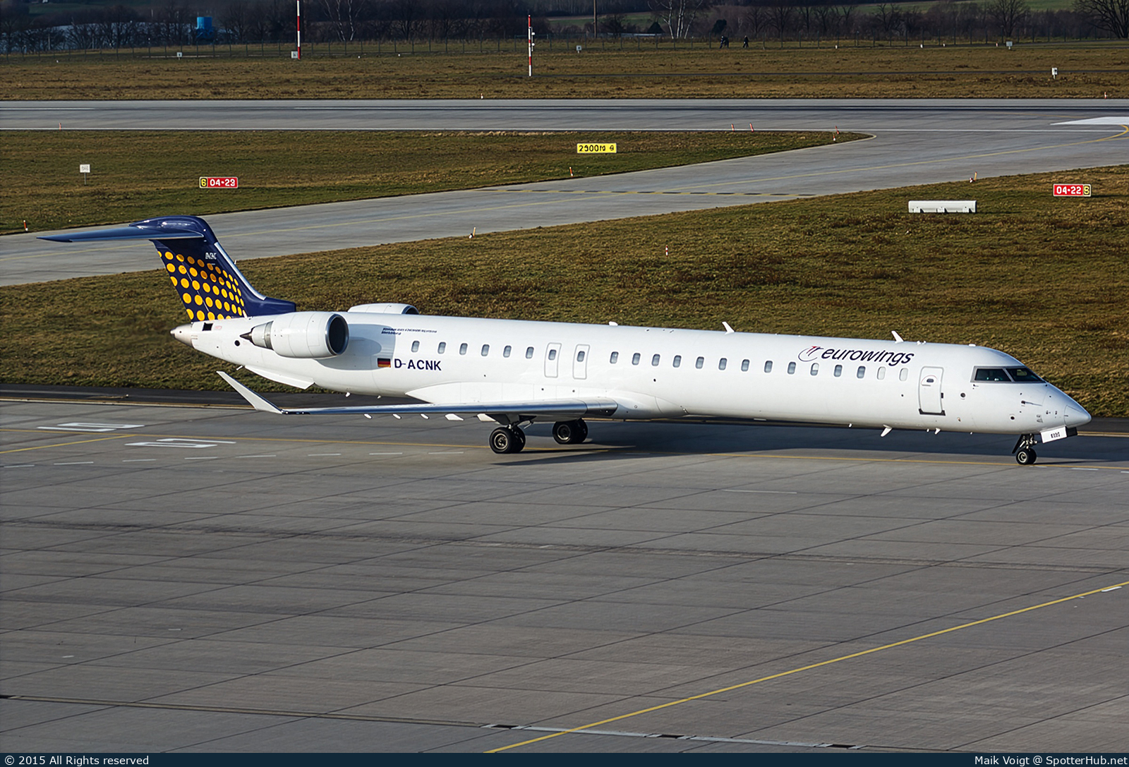 Photo of D-ACNK - Bombardier CRJ-900LR operated by Eurowings