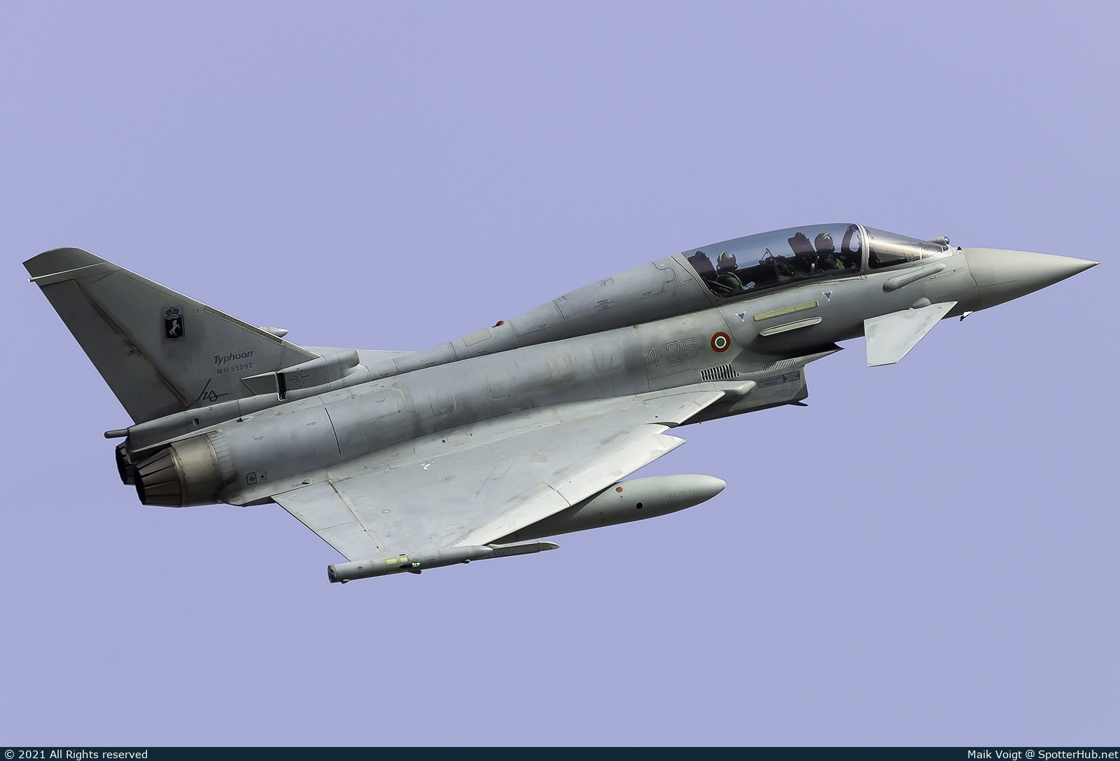 Photo of MM55092 - Eurofighter Typhoon TF-2000A operated by Italian Air Force